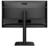 AOC Monitor 24E4CV E4, 23.8", Full HD, LED, crni